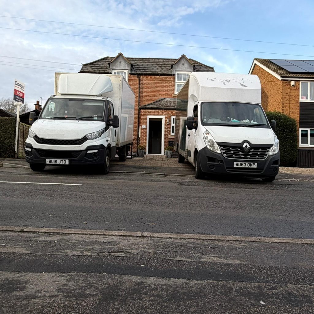 Furniture prepared for a recent Zeus Removals house move