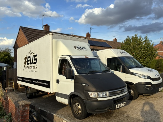 Zeus Removals carrying out a recent Northamptonshire move