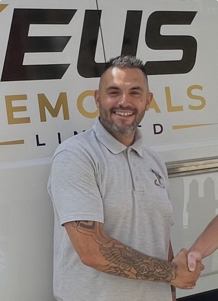Ross Phillips, co-owner of Zeus Removals